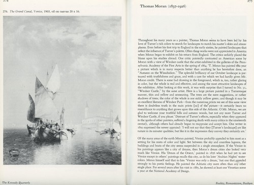 VINTAGE KENNEDY ART GALLERY CATALOG BOOK,DECEMBER 1967 REALISM,ROMANTICISM ART - Picture 3 of 3