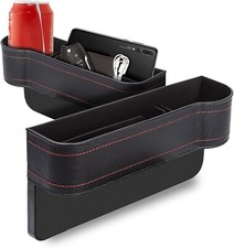 Car Seat Crevice Storage Box Gap Pocket Cup Bottle Holder Phone Organizer 1 Pack Car Seat Crevice Storage Box Gap Pocket Cup Bottle Holder Phone Organizer 1 Pack