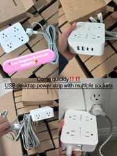 desktop power strip with usb ports