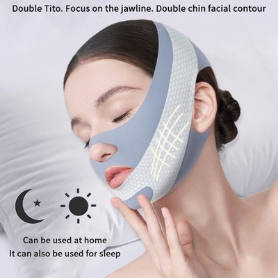 Face Slimming Bandage V-Line Face Shaper Double Chin Reducer Anti-Wrinkle Facial