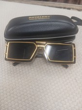 Luxury Retro Steampunk Sunglasses Gold Frame European Design High Tech Case