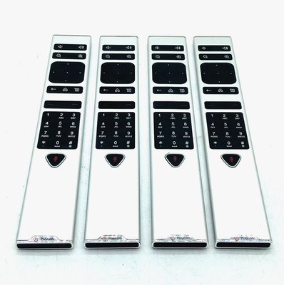 LOT OF 4 POLYCOM BW7530 REALPRESENCE GROUP VIDEO REMOTE CONTROL