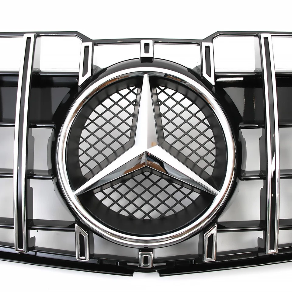 Front Grill For 2009-2012 Mercedes-Benz X204 GLK300 GLK350 Bumper Grille w/Star Foto 4 de 4