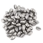 Fish Tackle 1g Per Piece Style Split Shots Fishing Lead Weight 100 Pcs