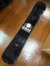 Snowboard Glay Solid 154 cm grigio usato 20 giostre cere e base cerata