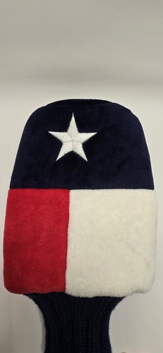 Cubierta de cabeza de golf Texas roja blanca azul bordada cubierta de cabeza de conductor Texas - Imagen 4 de 4