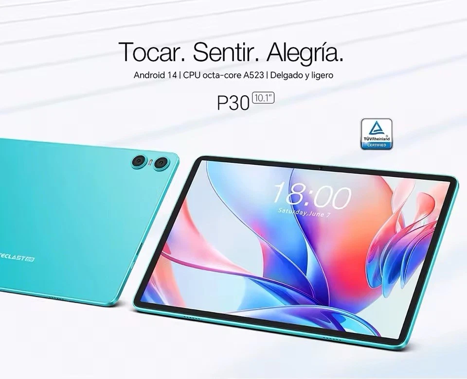 Tablet Android 14 Teclast P30 - Immagine 2 di 4