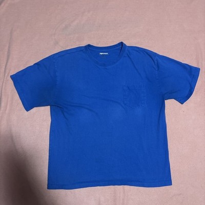 Throwback Menards Employee Uniform T-shirt Size XL Blue 