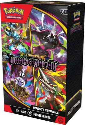 Pokemon   Mega Entwicklung ME05 Dunkelnacht Booster Bundle Deutsch - NEU & OVP