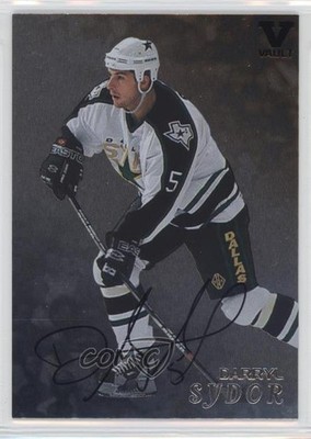 1998-99 ITG Be A Player Silver Auto ITG Vault Black Darryl Sydor #191 Auto 2d8