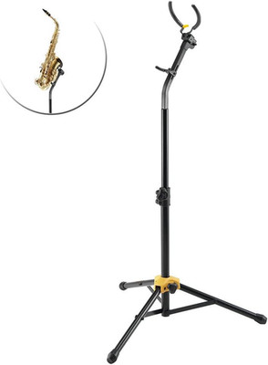 Stands DS730B Tall Alto/Tenor Saxophone Stand with Auto Grip System