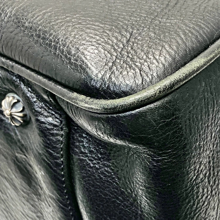 Chrome Hearts M MD Cemetery Cross Patch m Bag Handbag Medium V925 Sier Leather r thumbnail 8