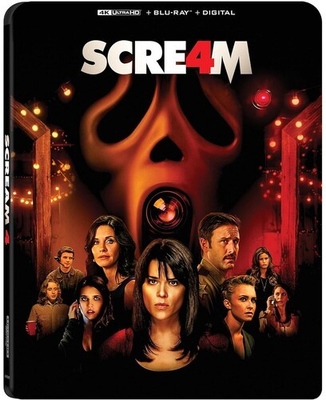 #ad Scream 4 New 4K UHD Blu ray With Blu Ray 4K Mastering Ac 3 Dolby Digital $30.53