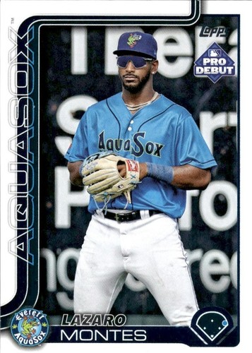 2025 Topps Pro Debut Lazaro Montes Chrome Green Refractor /99 #PDC