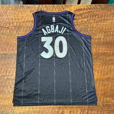 Ochai Agbaji Signed Toronto Raptors Jersey PSA DNA  Autographed