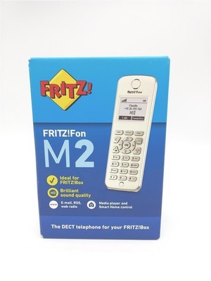 AVM Schnurlostelefon Telekommunikation FRITZ Fon M2 Mail Podcasts und Webradiout