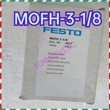MOFH-3-1/8 1PCS NEW FESTO solenoid valve MOFH-3-1/8 7877 MOFH-3-1/8 Fast ship ##