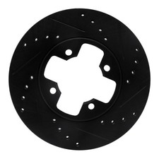Rotor de freno de disco del lado del pasajero delantero Dynamite Friction para +Más (633-67005R)