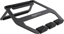 Aluminum Portable Foldable Laptop Stand with Ventilated Cooling, Anti-Slip Desig