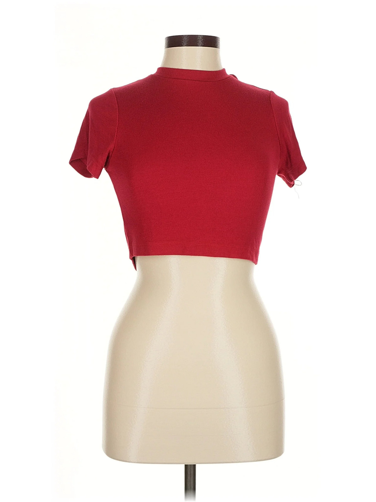 Set Active Women Red Short Sleeve Turtleneck M - image 1