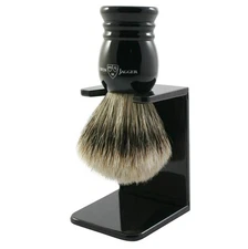 Edwin Jagger 1EJ256SDS Traditional Imitation Ebony Super Badger Shave Brush