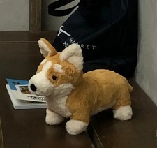 Jellycat Betty Corgi Plush Stuffed Animal Dust Bag NEW Tag Birthday/Holiday Gift