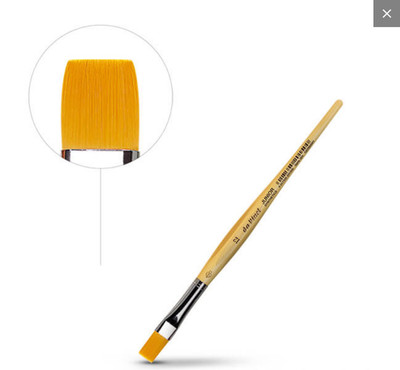 Da Vinci JUNIOR Synthetics, Serie 304, flach Schulpinsel Größe 10