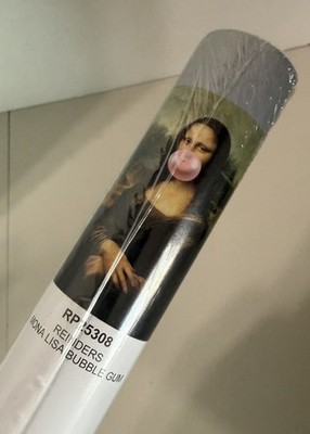 Trends International Poster - Mona Lisa Bubble Gum - Rolled