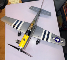 Very Rare 1970s Cox .049 P-51 Mustang Sweet Cindy Control Line Airplane