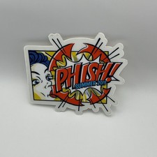 Phish Summer Tour 2019 bubblegum Pop Art Design Sticker rare sold out