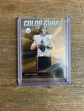Kenny Pickett Color Guard Zenith Panini 2023 Patch Card #CG-8 Steelers
