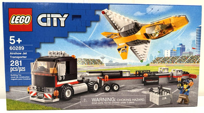 Lego City 60289 Airshow Jet Transporter - new/sealed 673419336741