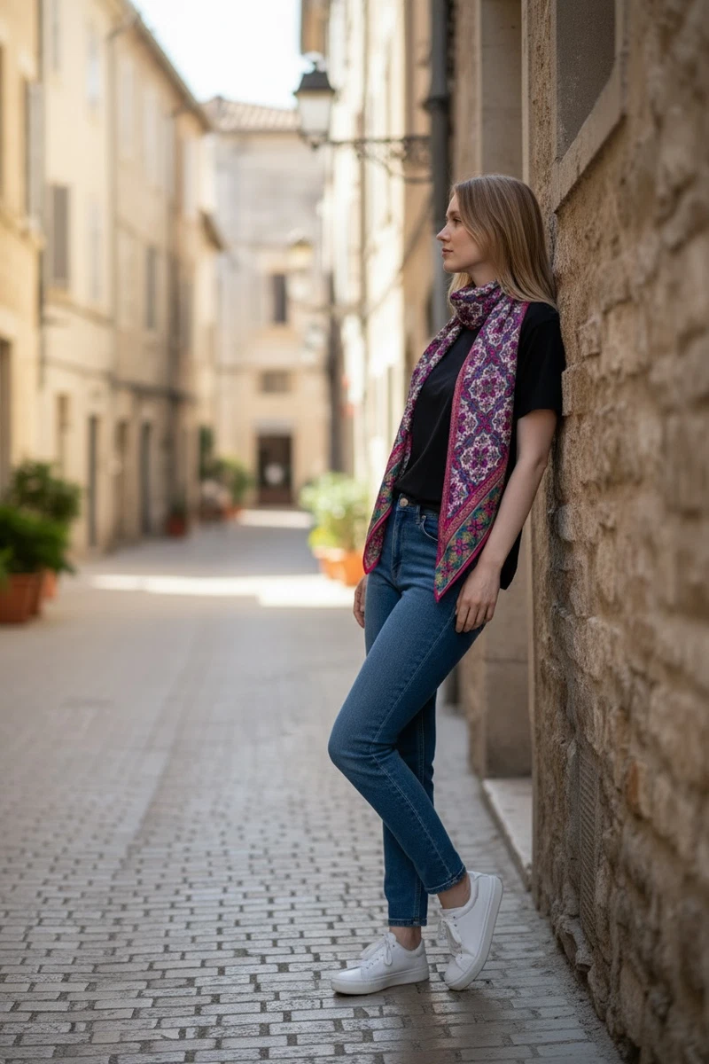 vintage designer scarves products for sale | eBay