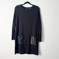 DKNY Sweater Dress Womens Small Party Cocktail Evening Modest Church Occasion