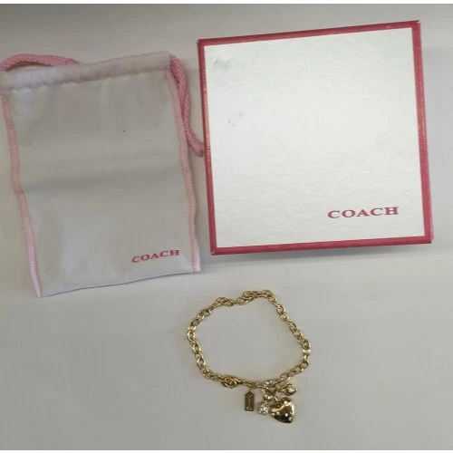 Bracciale COACH con motivo cuore 95918
