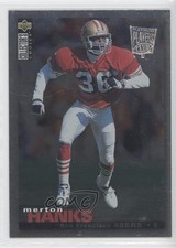 1995 Upper Deck Collector's Choice Platinum Players Club Merton Hanks #134 0w8
