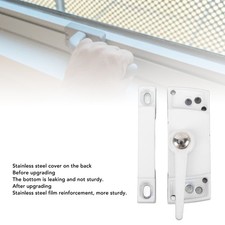 2 Set Sliding Window Sash Lock Zinc Alloy Aluminum Alloy Cam Type Casement Windo