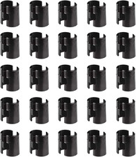 Wire Shelf Clips for 3/4" Post, Wire Shelving Shelf Lock Clips 25 Pairs 50 Piec