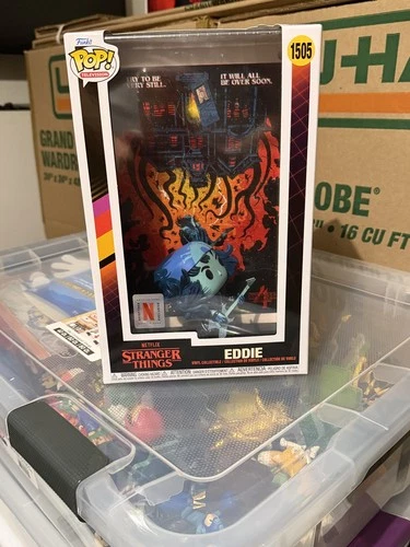 Funko POP! Comic Cover: Stranger Things Piggyback Eddie #1505 Netflix Exclusive