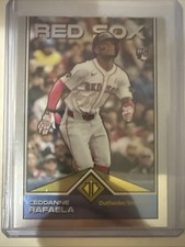 2024 Topps Transcendent Icons Ceddanne Rafaela RC Rookie Card #7 Boston Red Sox