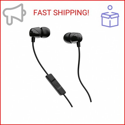 Skullcandy Jib Wired Earbuds with 3.5mm AUX Plug, Noise Isolating Fit, In-Line M