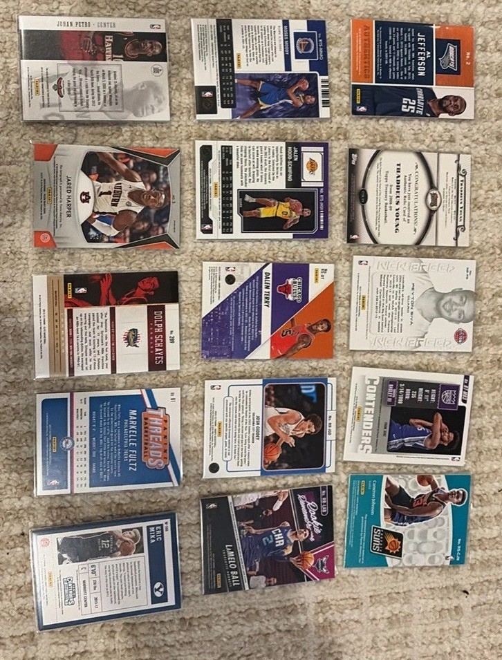 NBA Patch, Auto, Numbered Card Lot view 2