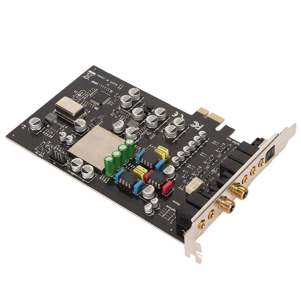 PCIe Sound Card CM8828 7.1CH TCXO PCIe PC Sound Card For Home Theater Large BEA - Image 3 of 4