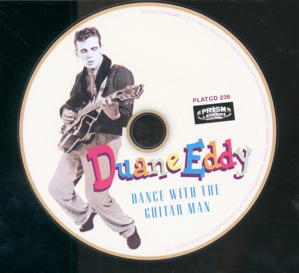 Duane Eddy Dance With the Guitar Man 18 Greatest Hits CD Italy Prism Leisure CD - Bild 3 von 3