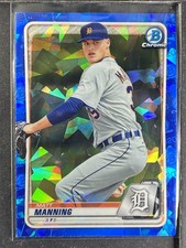 Manning, Matt - 2020 Bowman Chrome Prospect - Blue Sapphire