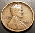 1919 S Lincoln Wheat Cent Actual Coin Shown In All Photos