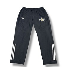 Adidas All-American Bowl Player Issued Black Windbreaker Ankle Zip Track Pant 2X