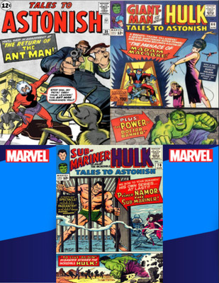 Tales To Astonish - Marvel Comics - Vintage Silver Era (1962-1965) Variation