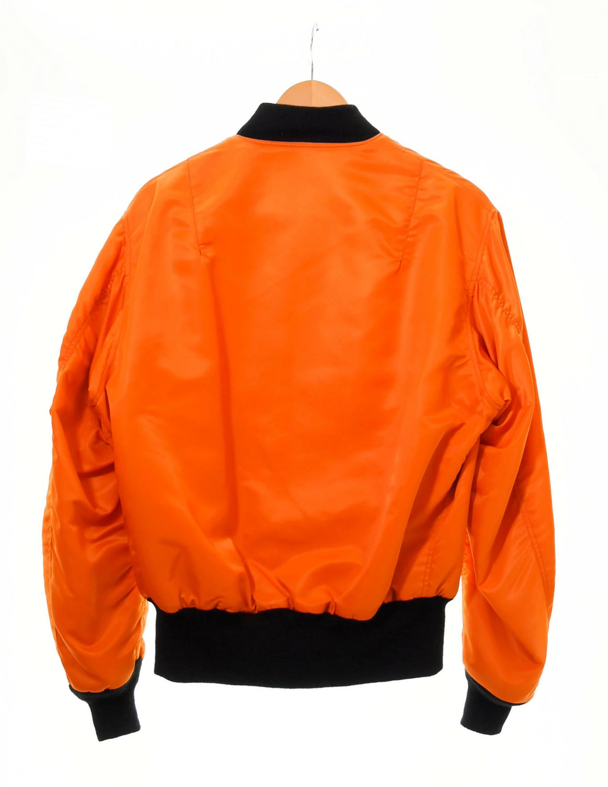 Buzz Rickson's L2B Flight Jacket Orange Nylon Siz… - image 2