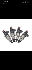 4x Oem Fuel Injectors Inp-018 For 1995-1998 Eagle Talon 2.0l Turbocharged 450cc